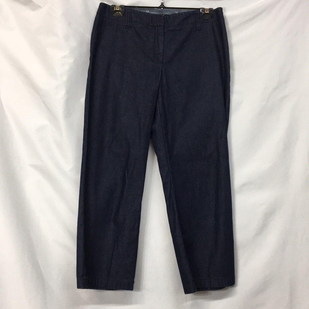 Ann Taylor Women’s Straight Leg Jeans Dark Wash Size 6 Like-NEW